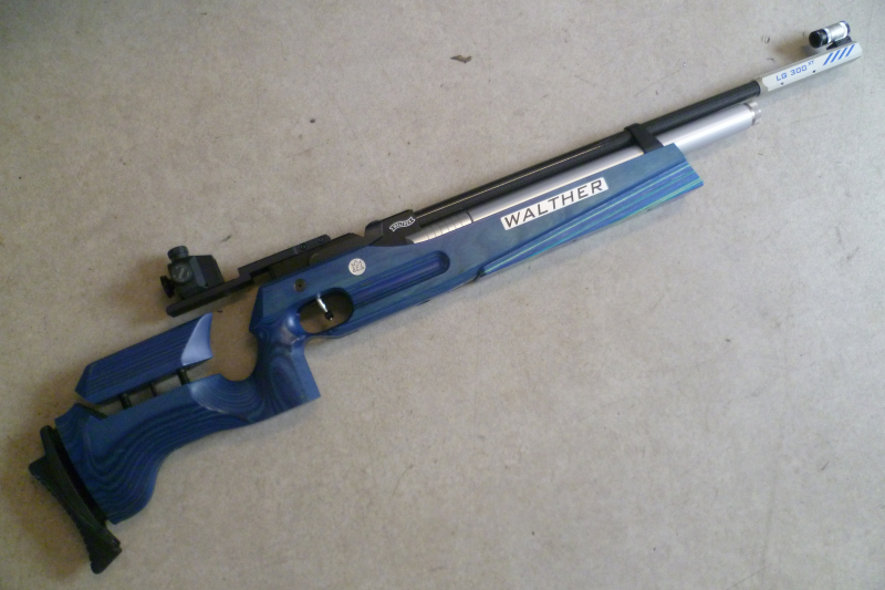 Matchluftgewehr Walther LG 300 XT Auflage – Bild 4