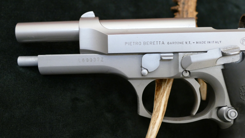Beretta 92FS Stainless, Kal. 9mmLuger, super Zustand!! – Bild 4