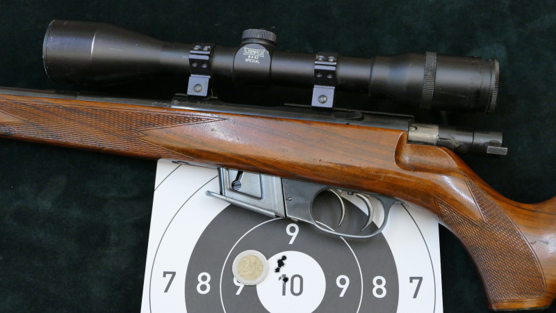 Walther KJS, Kal. .22Hornet mit ZF, super Schußleistung!! – Bild 5