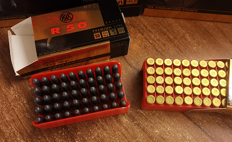 1000 KK Patronen - .22lr / .22lfb - RWS R 50 Premium Line – Bild 2