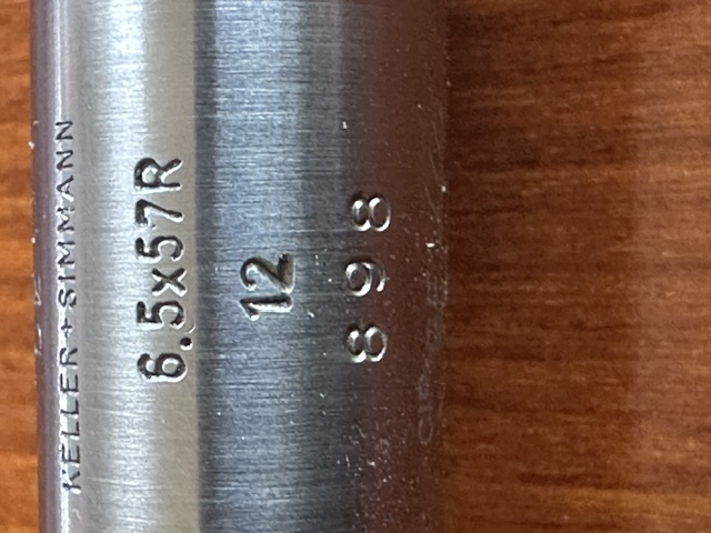 Einstecklauf Keller +Simmann Kal.6,5x57R für Kal. 12 – nuotrauka 3