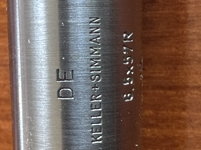 Einstecklauf Keller +Simmann Kal.6,5x57R für Kal. 12 – nuotrauka 2