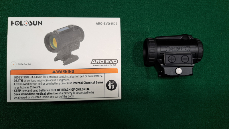 Holosun Rotpunktvisier ARO-EVO-RD2 Microdot mit 2MOA Punkt-Absehen – Bild 2