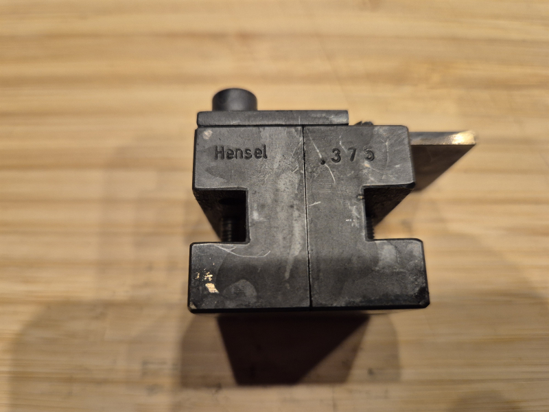 Hensel Kokille Doppel Rundkugel cal. 375 – Bild 2