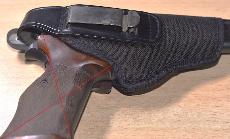 Universal Holster für Pistole – Bild 2