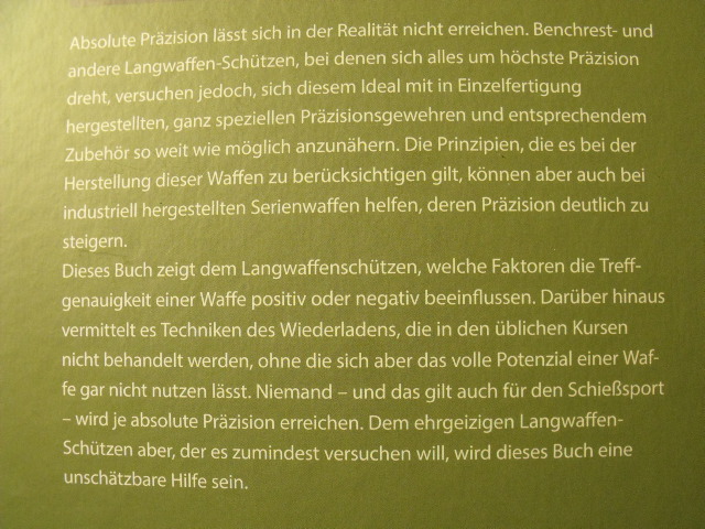 Präzisionsschiessen - Ein Leitfaden für Langwaffenschützen – Bild 2
