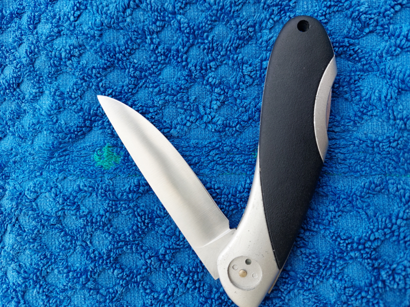 PUMA PROTEC Messer, 1. Quartal 1995, Klinge 8 cm, gesamt 19,4 cm – Bild 2