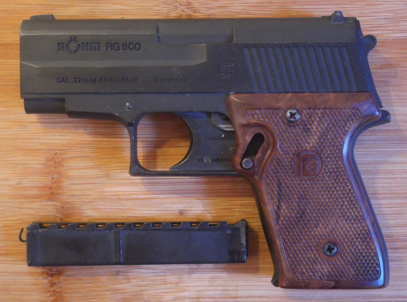 Röhm RG 600, Cal. 22 lang, PTB-Waffe (SRS) – Bild 1