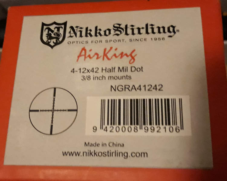 Jagd/Präzisionszielfernrohr Nikko Stirling Airking 4-12-42 AO – Bild 4