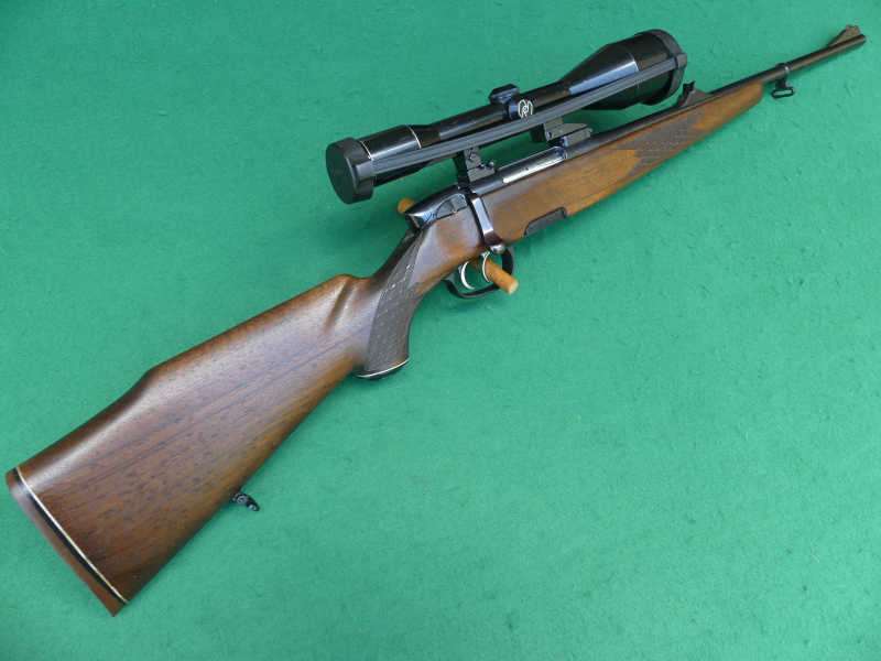 Steyr Repetier-Kurzlauf-Büchse Kal. .243 Win. neue EAW-Schwenkmontage mit Zeiss Zielfernrohr 8x56 – Bild 3