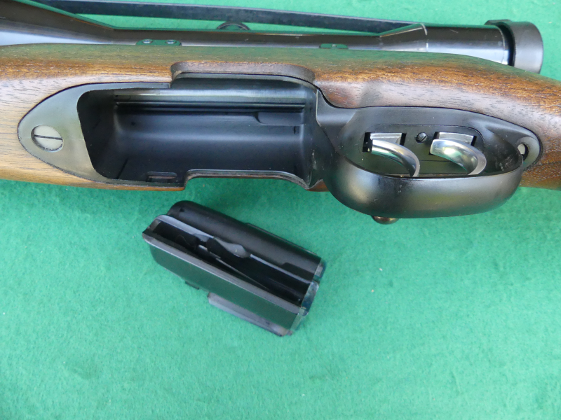 Steyr Repetier-Kurzlauf-Büchse Kal. .243 Win. neue EAW-Schwenkmontage mit Zeiss Zielfernrohr 8x56 – Bild 5