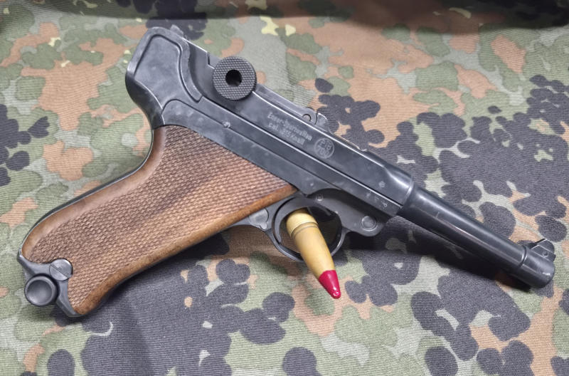 IWG Parabellum 08 / P08 – PTB 700 – Kal. .315 Knall – slika 2