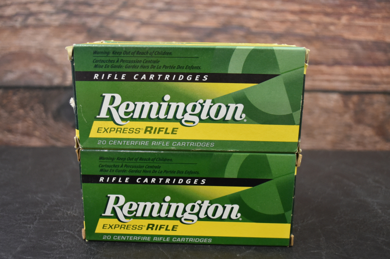 89 Schuss Kugelpatronen Remington Express Kal. .444Marlin Teilmantel – Bild 3