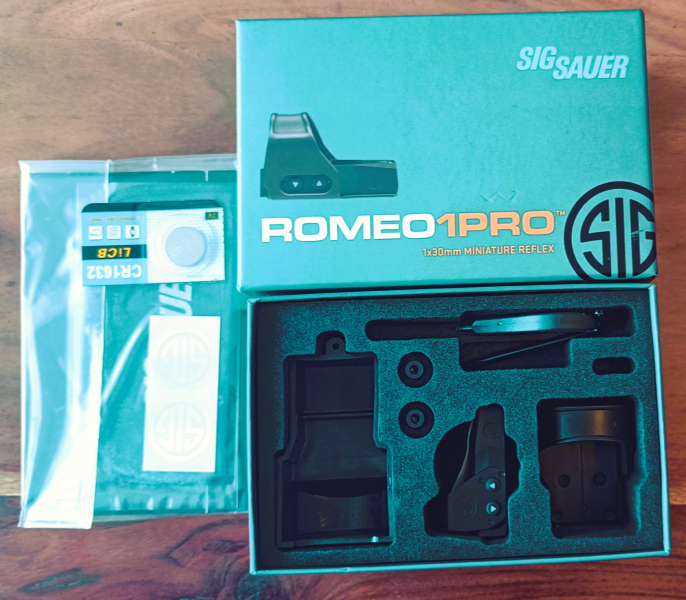 Sig Sauer Romeo1 Pro 3MOA Reflexvisier – Bild 2