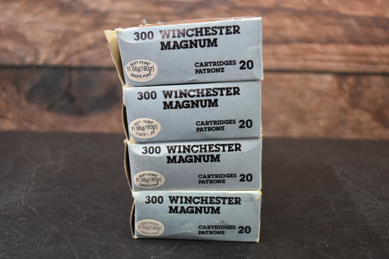 78 Schuss Kugelpatronen PMP Kal. .300WinMag Teilmantel – Bild 4