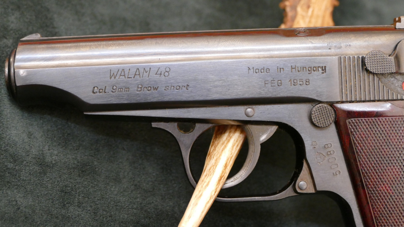 FEG Walam 48, Kal. 9mmkurz, mit 2. Magazin – Bild 2