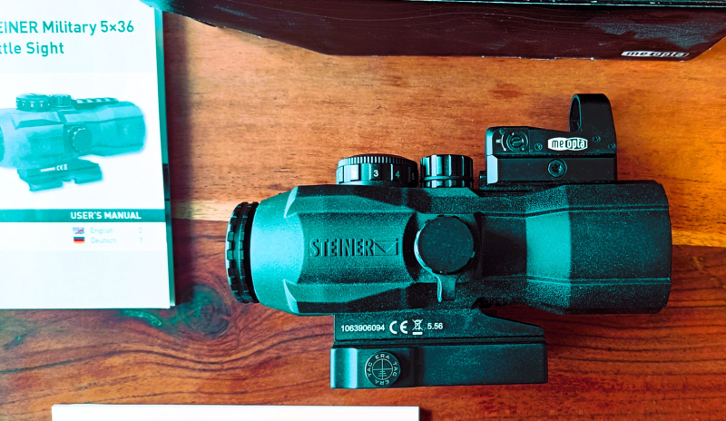 Steiner BOS Battle Sight 5x36, 5.56/Meopta MEOSIGHT IV – Bild 4