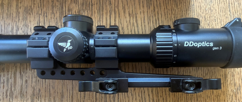 DDoptics Nachtfalke 2,5–15x50 Zielfernrohr MRAD mit Leuchtpunkt – Bild 2