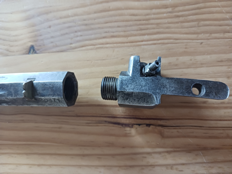 Alter Vorderlader Pistolenlauf – pilt 3