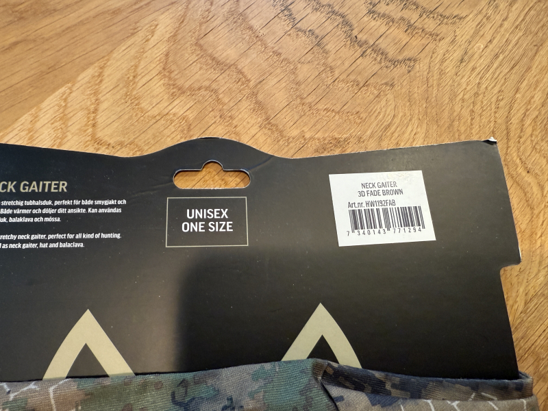 Haunter Buff Halstuch Camo Grün – Bild 2