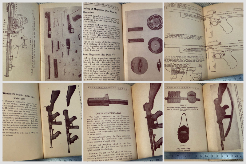 Handbook Thompson Submachine Gun – Model of 1928 / Model M1 (WW2 Ausgabe 1940) – Bild 2