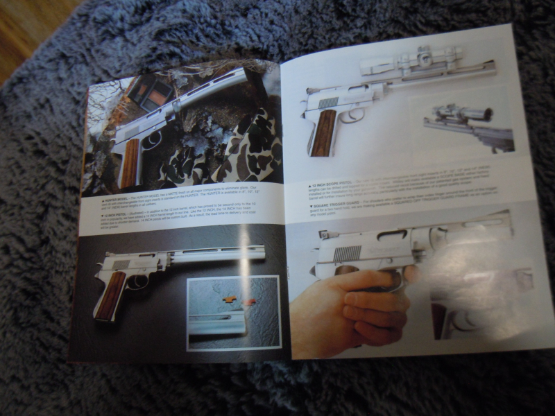 Wildey .45 Win Mag original Prospekt – Bild 3