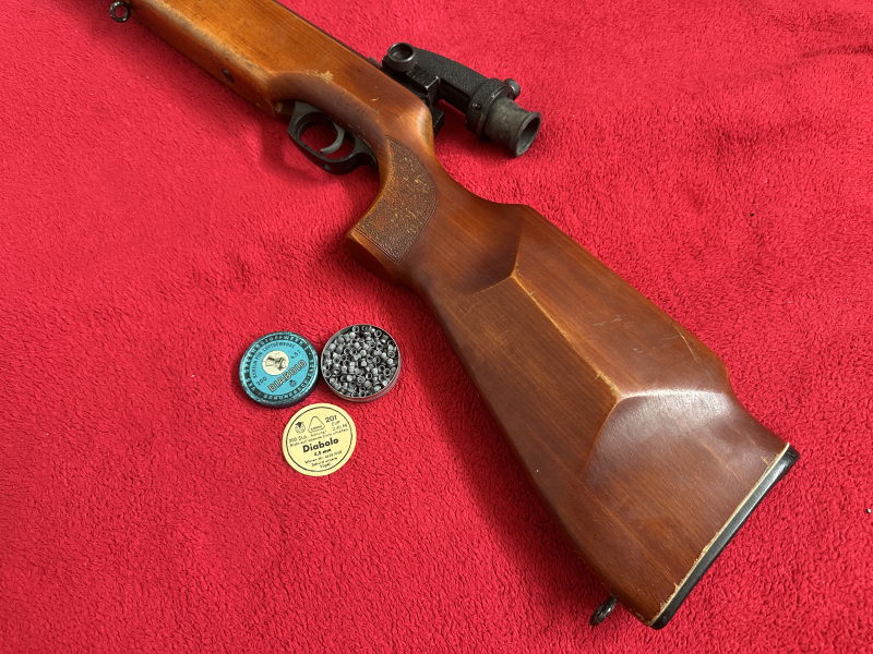 ===>Achtung Sammlerstück!Hänel Suhl Mod.303 Super- Cal.4.5 mm-Made in GDR selten so sehr präzise ! ! – Bild 6