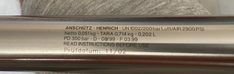 Anschütz CompressedAIR 2002 Match Luftgewehr – Bild 4