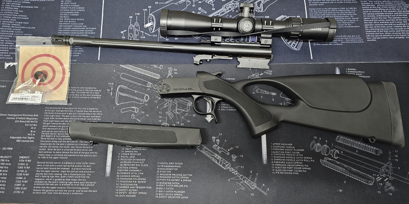 Bergara B13 TD mit Rusan Picatinny-Schiene und Mündungsdämpfer – Bild 3