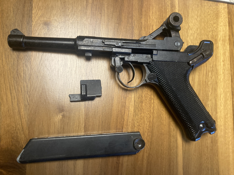 Modell Luger 08 1974! MGC Luger 08 Japan? Wie Wehrmacht 08 – Bild 4