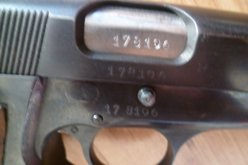 Pistole FN High Power 9mm Luger WaA 140 Wehrmacht – Bild 5
