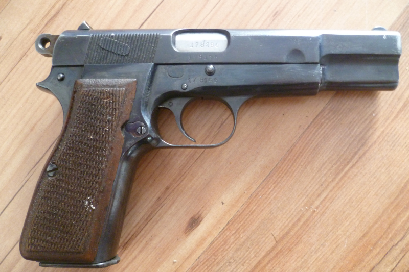 Pistole FN High Power 9mm Luger WaA 140 Wehrmacht – Bild 3