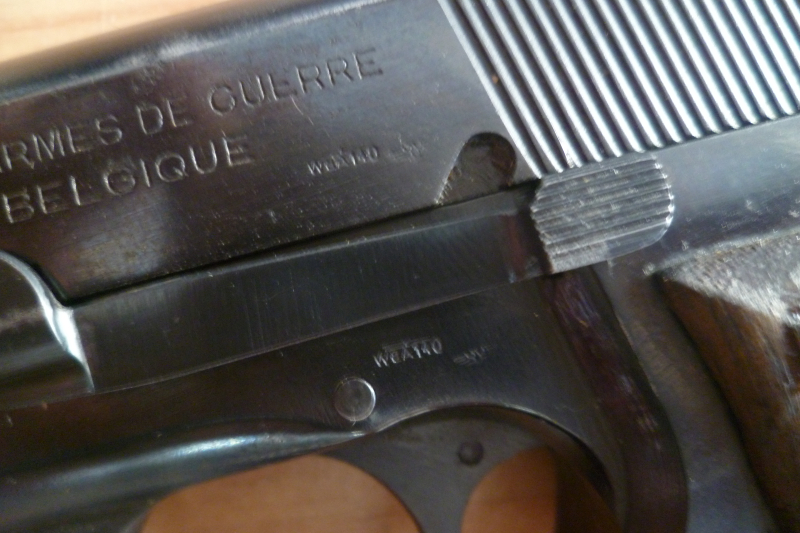 Pistole FN High Power 9mm Luger WaA 140 Wehrmacht – Bild 2
