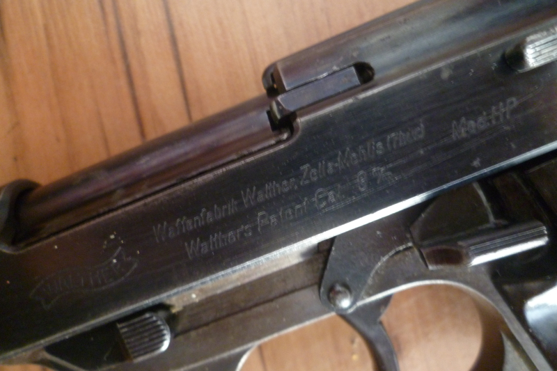 Pistole Walther HP 9mm Luger – Bild 2