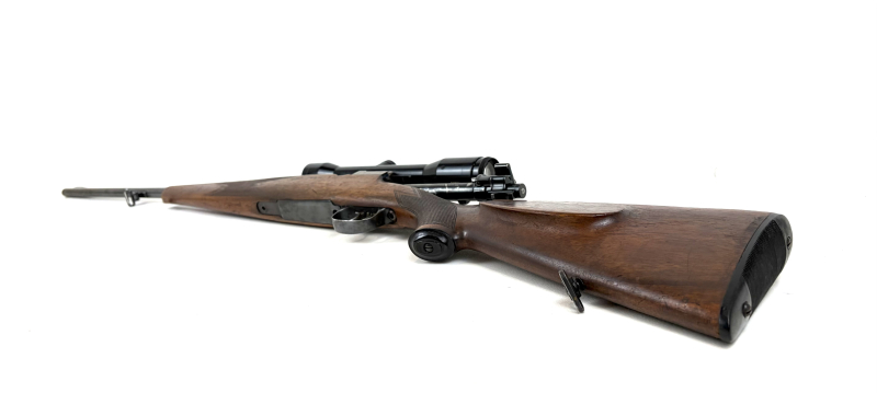 Repetierbüchse Genschow Mod. 98 Kal. 8x57IS, Hensoldt/Wetzlar Diatal 4x32, Deutscher Stecher – billede 3
