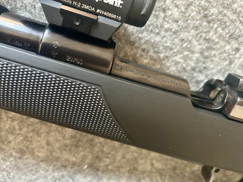 Mauser 98er 9,3x62 BüMa Clauberg, Sabatti, Recknagel, Prechtl Teile – Bild 3