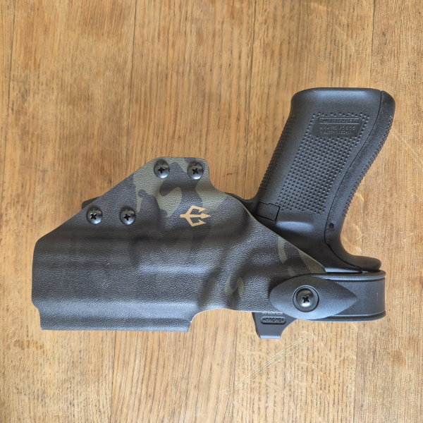 Glock 45 MOS Gen5 9mm Holosun SCS und Holster – Bild 3