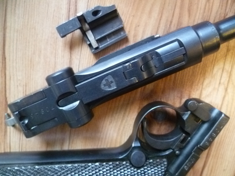 Pistole 1906/29 Waffenfabrik Bern 7,65 Luger Traumstück – Bild 5