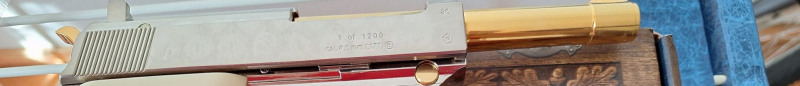 WALTHER P38 Gold, limitiert, 4,5mm Stahl Blow Back – Bild 3