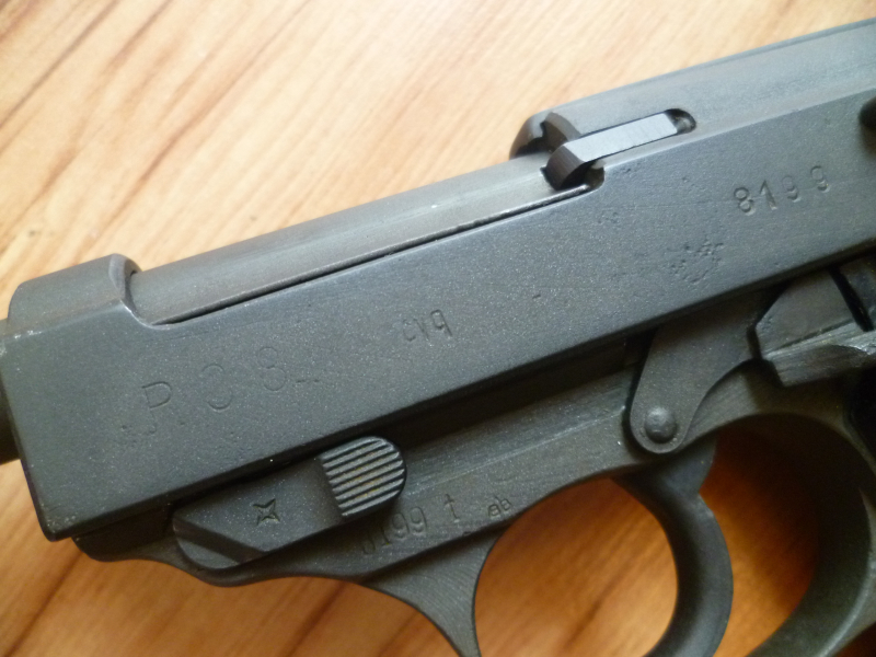 Pistole P. 38 cyq Spreewerke 9mm Luger – Bild 3