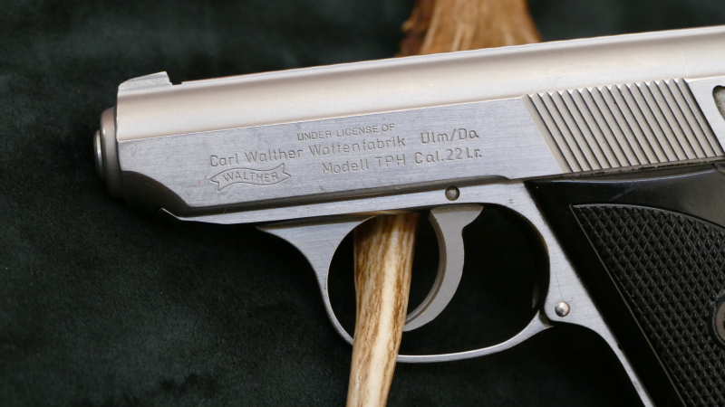 Walther TPH stainless (Interarms) mit Box und Zubehör, Kal. .22lr – billede 3