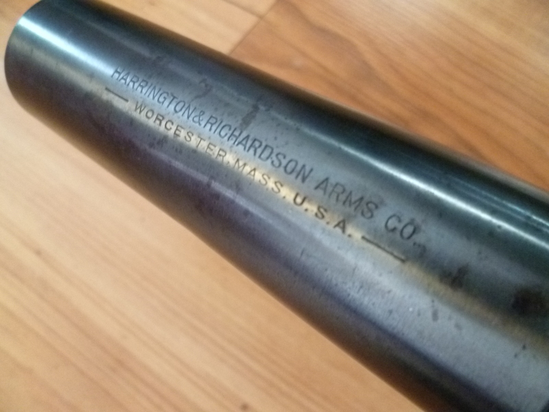 Signalpistole / Leuchtpistole Harrington & Richardson Mark VI Kal. 4 – Bild 5
