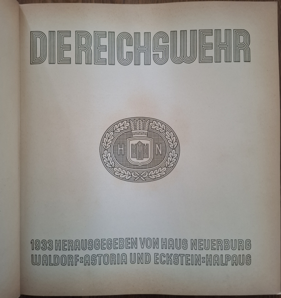 Sammelalbum „Die Reichswehr“ (1933) – Vollständig, keine losen Seiten – obrázek 2