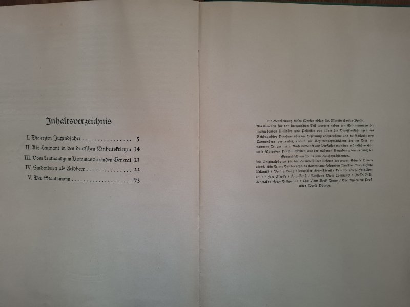 Sammelalbum Hindenburg (1934) – VOLLSTÄNDIG – keine losen Seiten! – slika 2