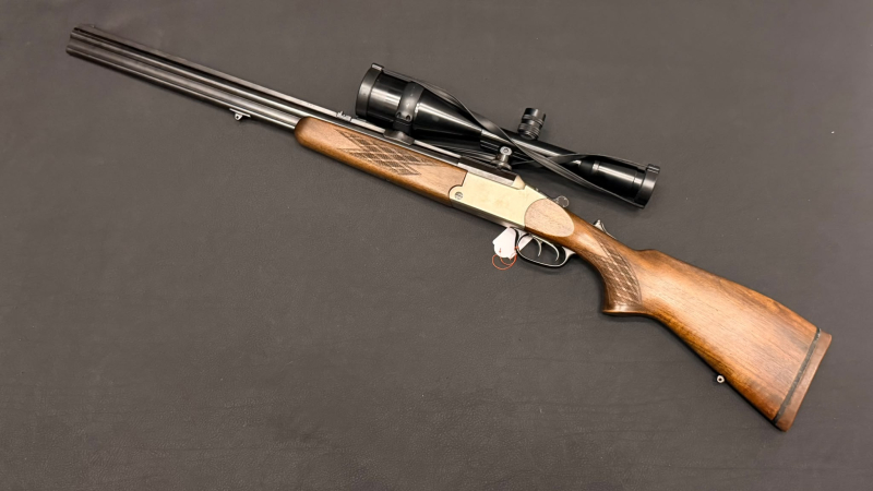 Blaser ES63 Bockbüchsflinte | 12/70 & .30-06 Sprg. | Einstecklauf .22 Hornet | Kahles Helia L 8x56 – Bild 4