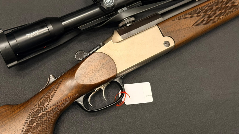 Blaser ES63 Bockbüchsflinte | 12/70 & .30-06 Sprg. | Einstecklauf .22 Hornet | Kahles Helia L 8x56 – Bild 2