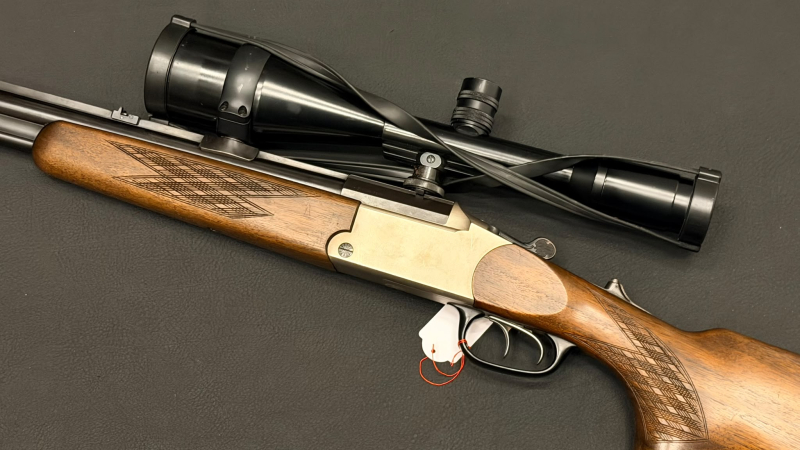Blaser ES63 Bockbüchsflinte | 12/70 & .30-06 Sprg. | Einstecklauf .22 Hornet | Kahles Helia L 8x56 – Bild 6