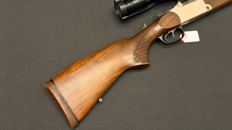 Blaser ES63 Bockbüchsflinte | 12/70 & .30-06 Sprg. | Einstecklauf .22 Hornet | Kahles Helia L 8x56 – Bild 3
