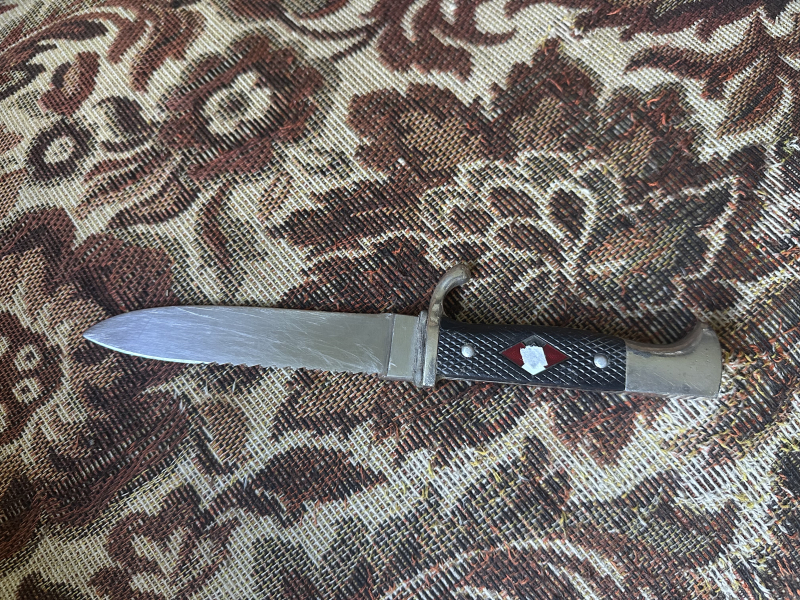 HJ Fahrtenmesser Messer mit Devise – slika 2