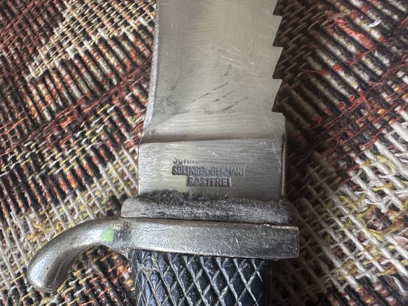 HJ Fahrtenmesser Messer mit Devise – slika 3